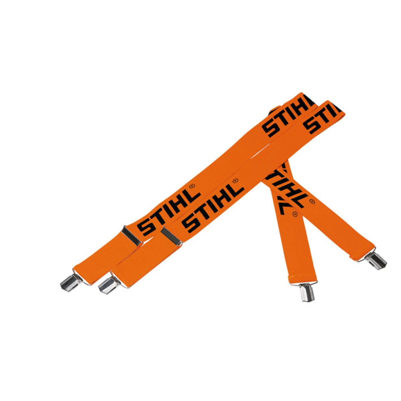 Stihl Hosenträger, Orange, 120cm, Zum Knöpfen 3 Stihl Hosenträger, Orange, 120cm, Zum Knöpfen