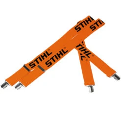 Stihl Hosenträger, Orange, 130cm, Metallklips